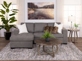 Louden 2 Piece Sleeper Sectional With Chaise - Right Arm Facing Sofa thumbnail 4