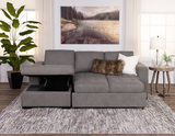 Louden 2 Piece Sleeper Sectional With Chaise - Right Arm Facing Sofa thumbnail 5