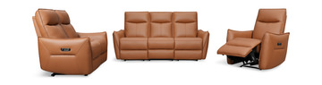 Vanessa Leather Power Reclining Sofa