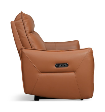 Vanessa Leather Power Reclining Loveseat