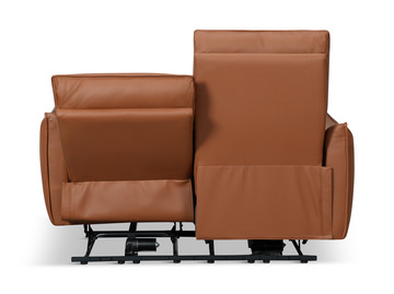 Vanessa Leather Power Reclining Loveseat