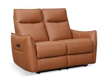 Vanessa Leather Power Reclining Loveseat