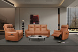 Vanessa Leather Power Reclining Sofa thumbnail 7