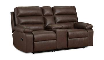 Webster Reclining Loveseat With Console