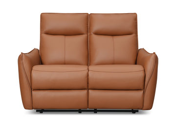 image Vanessa Leather Power Reclining Loveseat
