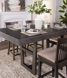Kateri Denali Table And 4 Kateri Swivel Counter Stools thumbnail 5