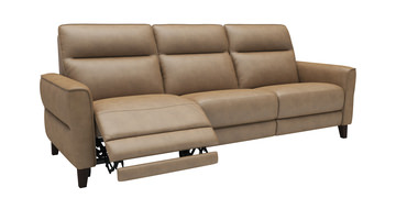 Bohan Leather Power Reclining Sofa 