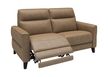Bohan Leather Power Reclining Loveseat