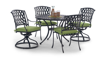 Bellmore 5 Piece Patio Dining Set