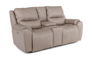 Lazard Zero Gravity Power Reclining Loveseat With Console