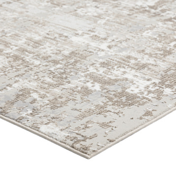 Rhodes Taupe Area Rug - 5′1″ X 7′5″