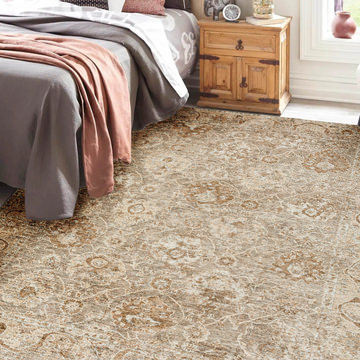 Bergama Pebble Area Rug - 5′0″ x 7′10″