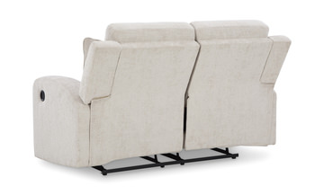 Malone Reclining Loveseat - Stone