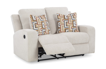 Malone Reclining Loveseat - Stone