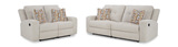 Malone Reclining Sofa - Stone thumbnail 13