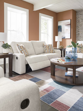 Malone Reclining Sofa - Stone