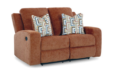 Malone Reclining Loveseat - Spice