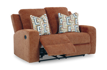 Malone Reclining Loveseat - Spice