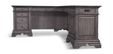 image Sinclair Executive L Desk With Return