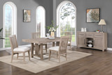 Boston Trestle Table With 4 Side Chairs thumbnail 2