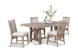 Boston Trestle Table With 4 Side Chairs thumbnail 1