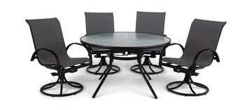 Nautical 5 Piece Patio Dining Set