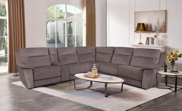 Frankie 6 Piece Power Reclining Modular Sectional