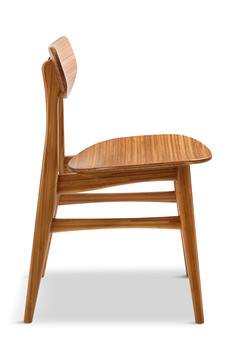 Erik Cassie Bamboo Modern Dining Chair