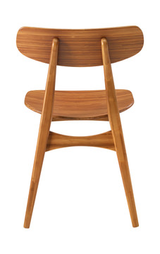 Erik Cassie Bamboo Modern Dining Chair