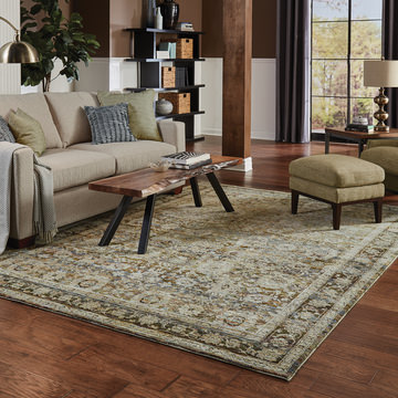 Andorra Grey Area Rug - 5′3″ X 7′3″