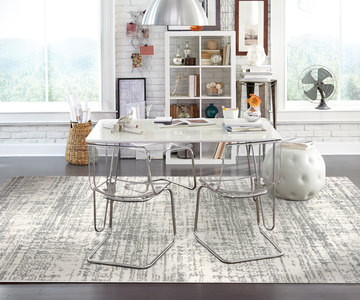 Verona Grey Area Rug - 5′3″ X 7′6″