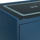 Razor Nightstand With Electronic Features - Blue thumbnail 5