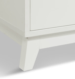 Razor Nightstand With Electronic Features - White thumbnail 9