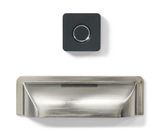 Razor Nightstand With Electronic Features - White thumbnail 8