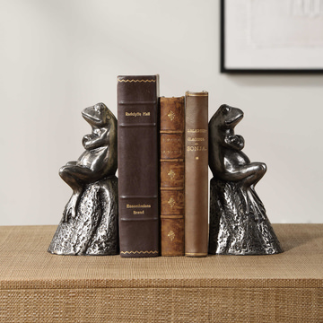 Daydream Frogs Bookends