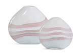 Blush Swirl Vases Set of 2 thumbnail 1