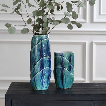 Tranquil Duo Vases - Set of 2