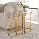 Oval Nesting Table - Set of 2 thumbnail 3