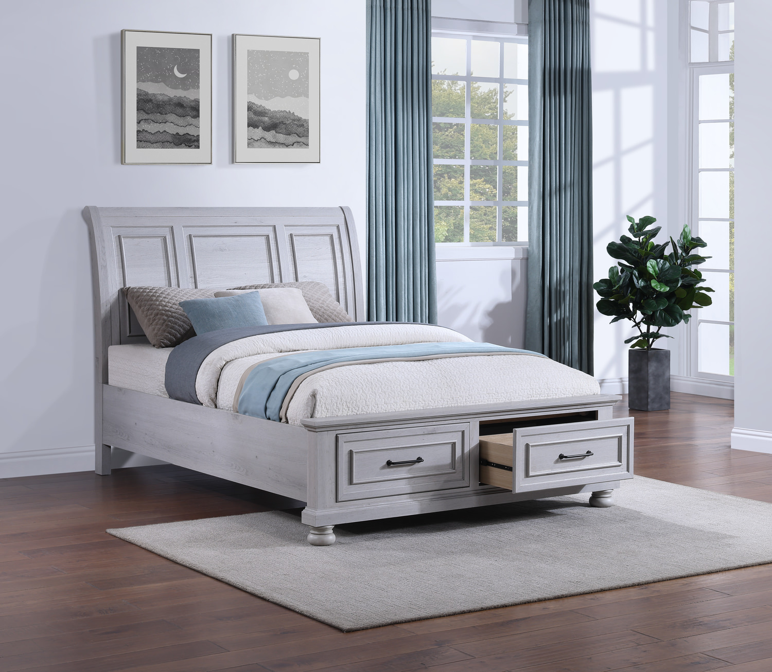 Bedford Storage Bedroom Suite DOCK86