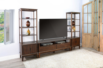 Xander Media Console With Piers