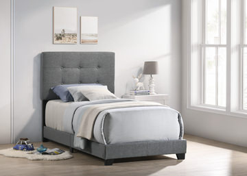 Suave Upholstered Bed - Twin