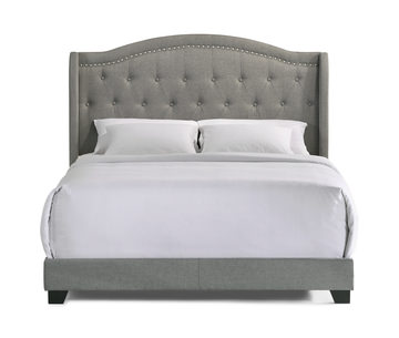 Modem Upholstered Bed - Queen