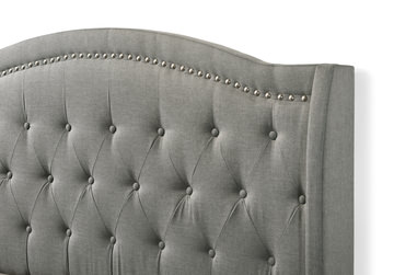 Modem Upholstered Bed - Twin