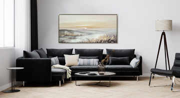 Fading Sunset Canvas Art