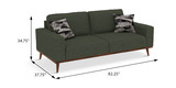 Keoni Sofa - Olive thumbnail 3