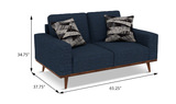 Keoni Loveseat - Navy thumbnail 3