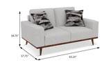 Keoni Loveseat - White thumbnail 3