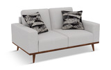 Keoni Loveseat - White thumbnail 2