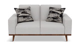 Keoni Loveseat - White thumbnail 1