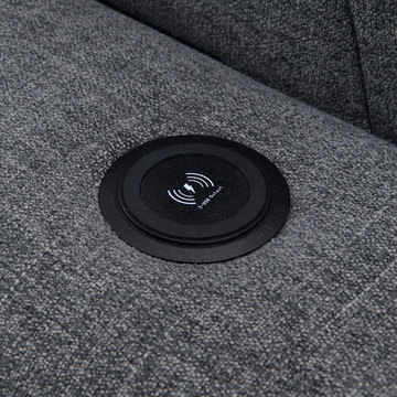 Gelina Power Sleeper Sofa With Storage Chaise - Right Facing Chaise